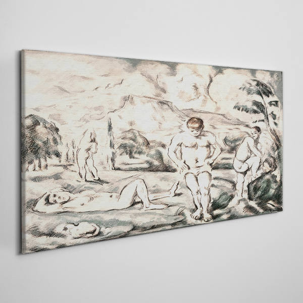A scene from nature Print on canvas
