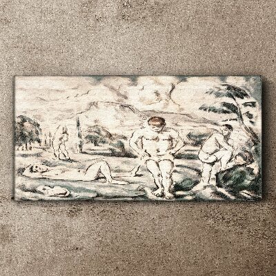A scene from nature Print on canvas