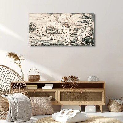 A scene from nature Print on canvas