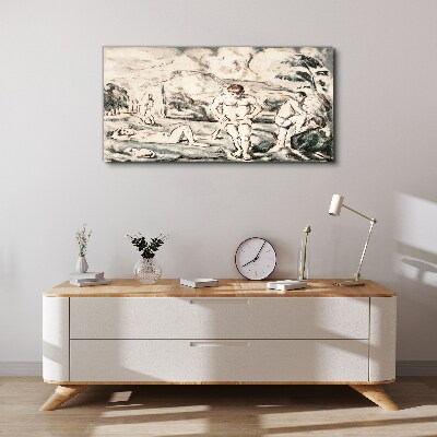 A scene from nature Print on canvas