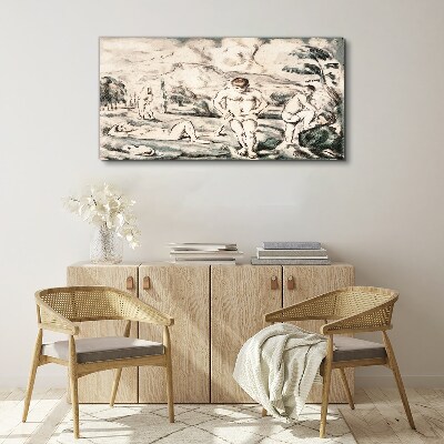 A scene from nature Print on canvas