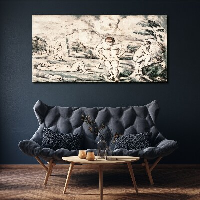 A scene from nature Print on canvas