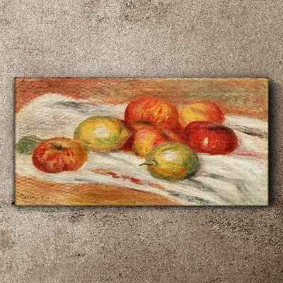 Fruits apples Canvas print