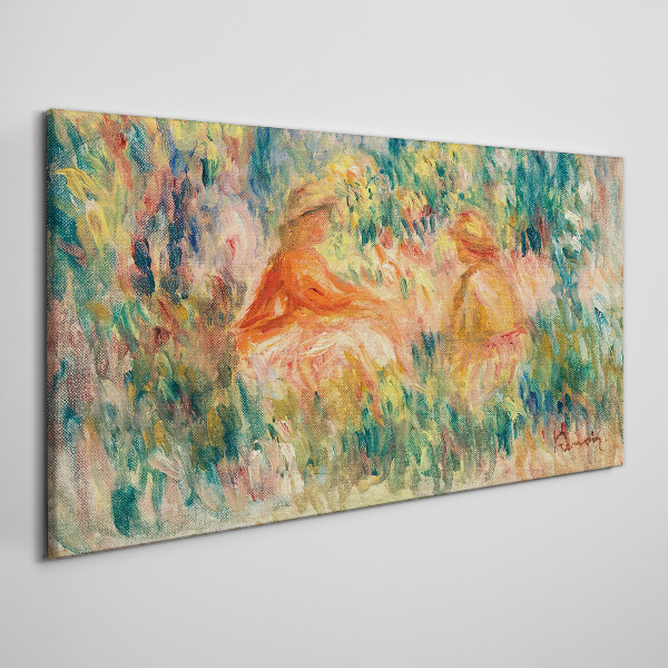 Summer Afternoon in the Garden Canvas wall art
