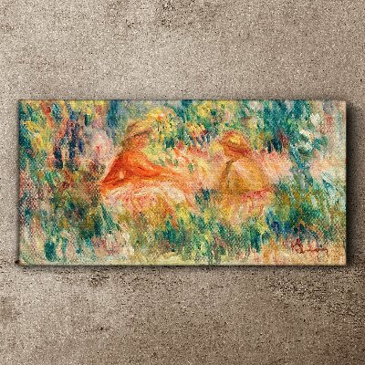 Summer Afternoon in the Garden Canvas wall art