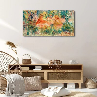 Summer Afternoon in the Garden Canvas wall art