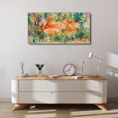 Summer Afternoon in the Garden Canvas wall art