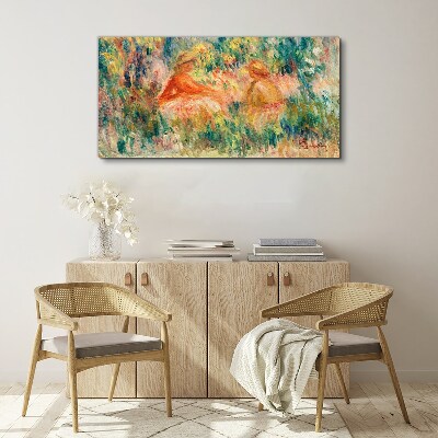 Summer Afternoon in the Garden Canvas wall art