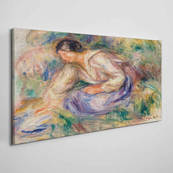 Immersion in nature Canvas wall art