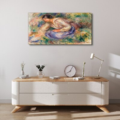 Immersion in nature Canvas wall art