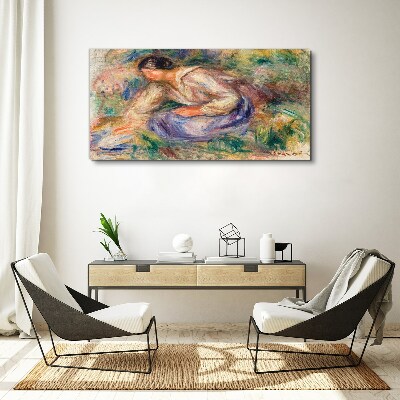 Immersion in nature Canvas wall art
