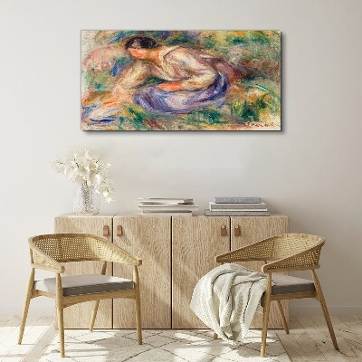 Immersion in nature Canvas wall art