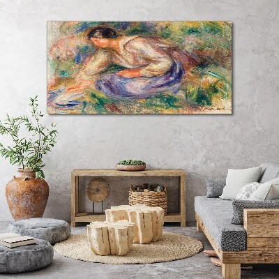 Immersion in nature Canvas wall art