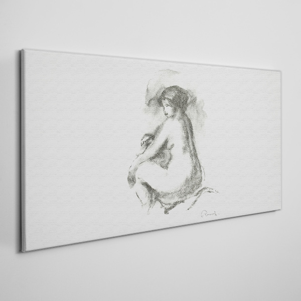 Nudes in the Shadows Canvas wall art