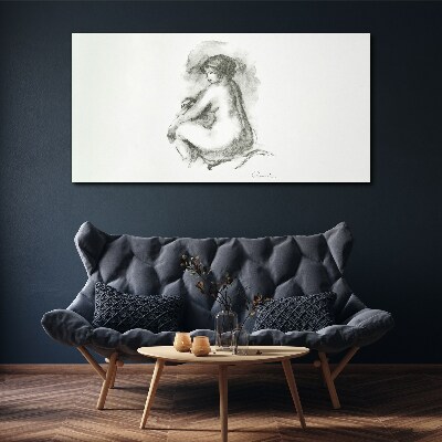 Nudes in the Shadows Canvas wall art