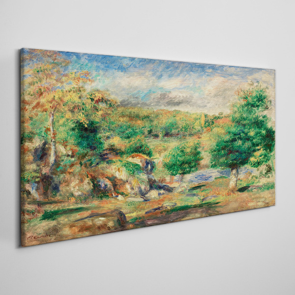Summer Landscape Canvas wall art