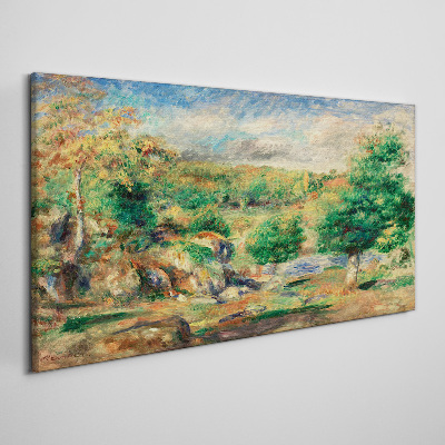 Summer Landscape Canvas wall art