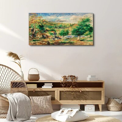 Summer Landscape Canvas wall art