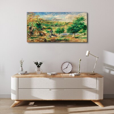 Summer Landscape Canvas wall art
