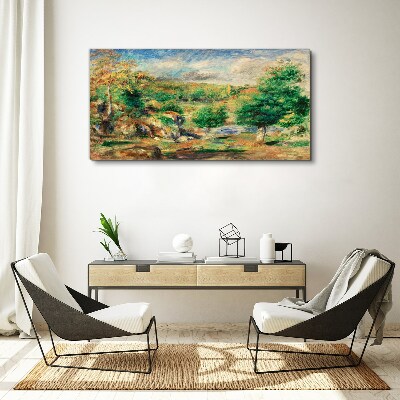Summer Landscape Canvas wall art