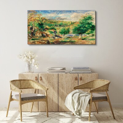 Summer Landscape Canvas wall art