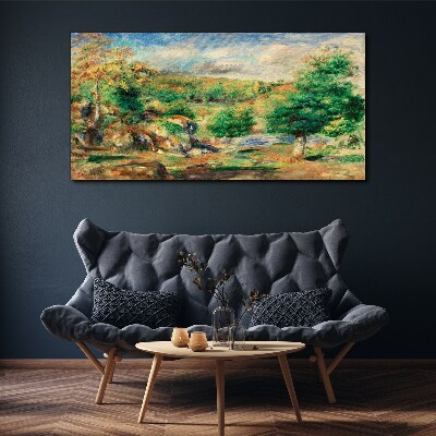 Summer Landscape Canvas wall art