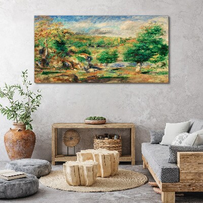 Summer Landscape Canvas wall art
