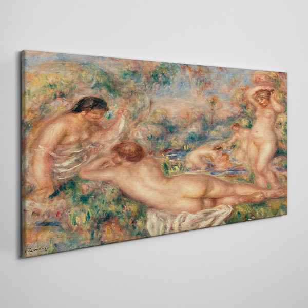 Summer moments in the garden Print on canvas