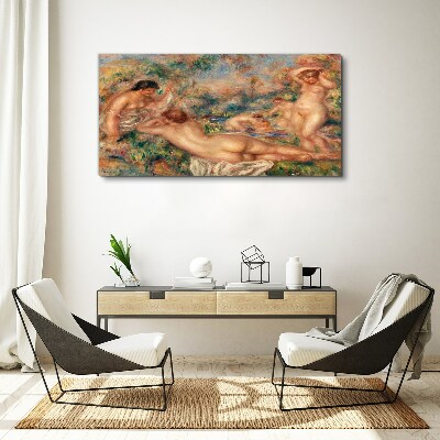 Summer moments in the garden Print on canvas