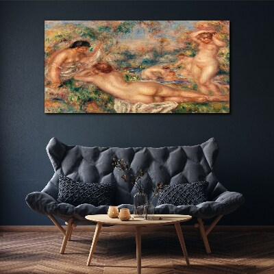 Summer moments in the garden Print on canvas