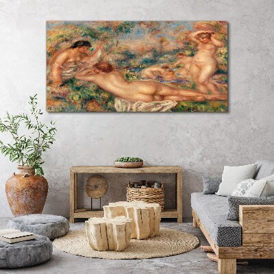 Summer moments in the garden Print on canvas