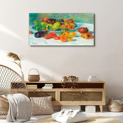 Still life with fruit Canvas wall art