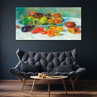 Still life with fruit Canvas wall art