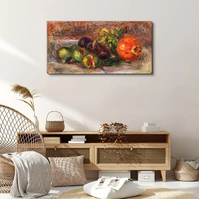 Still life with fruit Print on canvas