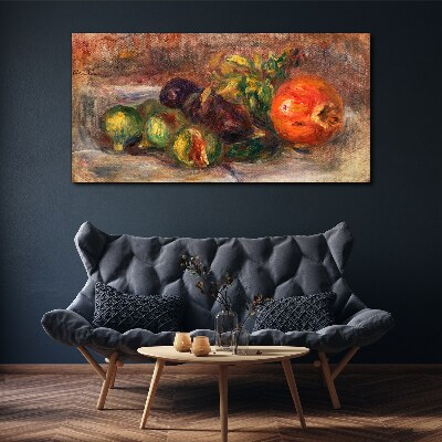 Still life with fruit Print on canvas