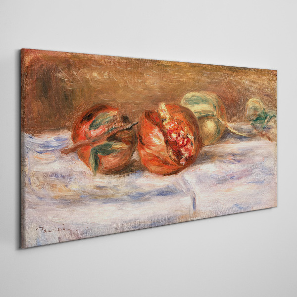 Fruit still lifes Print on canvas