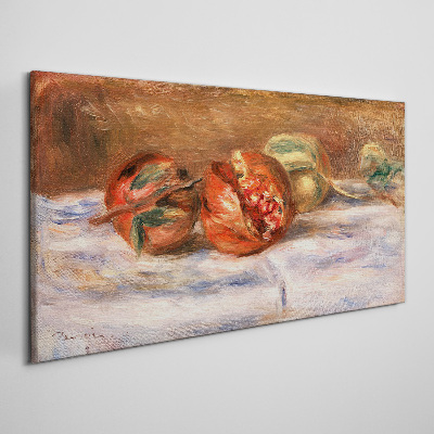 Fruit still lifes Print on canvas