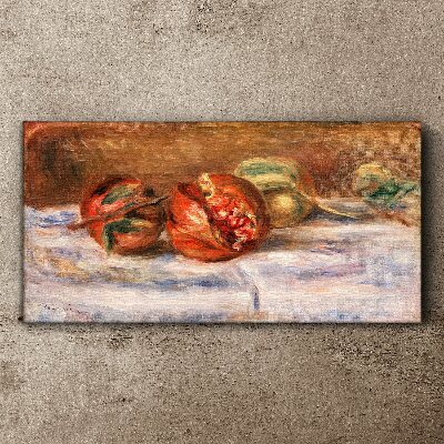 Fruit still lifes Print on canvas