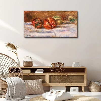 Fruit still lifes Print on canvas