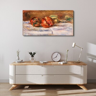 Fruit still lifes Print on canvas