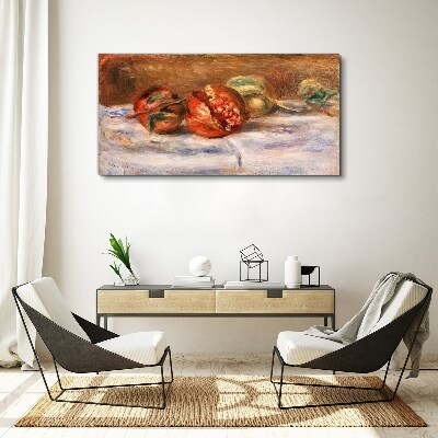 Fruit still lifes Print on canvas