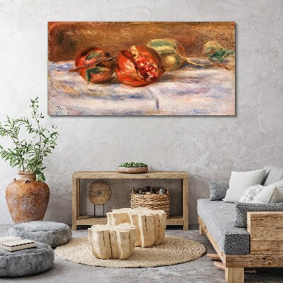 Fruit still lifes Print on canvas