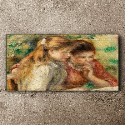 Friends' Reflections Print on canvas