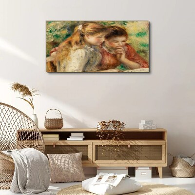 Friends' Reflections Print on canvas