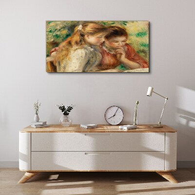 Friends' Reflections Print on canvas