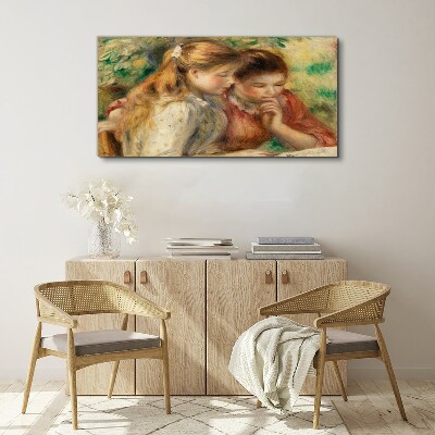 Friends' Reflections Print on canvas