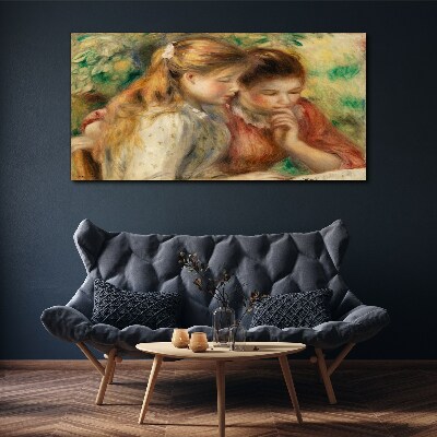 Friends' Reflections Print on canvas