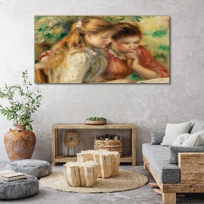 Friends' Reflections Print on canvas