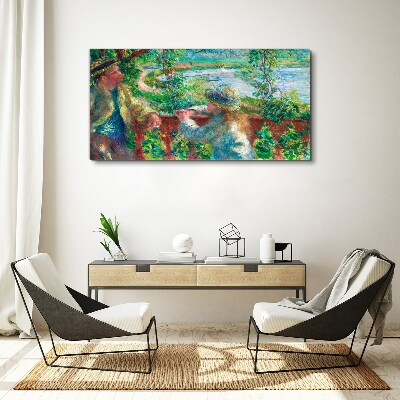 Summer afternoon on the river Print on canvas