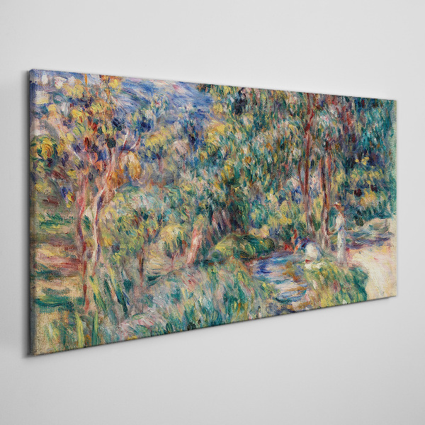 Summer Afternoon in the Park Canvas wall art
